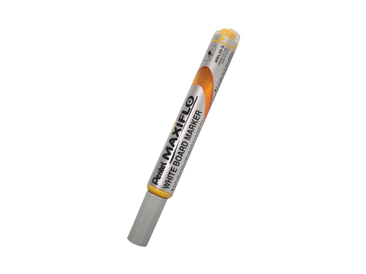 PENTEL Whiteboard Marker MAXIFLO 4mm MWL5S-G gelb (3474377910779)