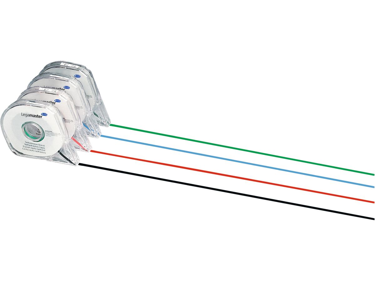 LEGAMASTER Banda 1mm 7-433101 black (8713797029810)