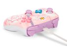 POWER A Enhanced Wireless Ctrl. NSGP025501 NSW, Princess Peach Plaid (0617885085116)