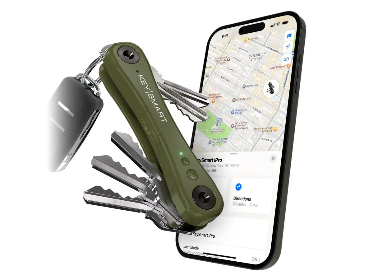 KEYSMART iPro V3 KS431-GRN-V3 Apple Find My, Green (0810024058679)