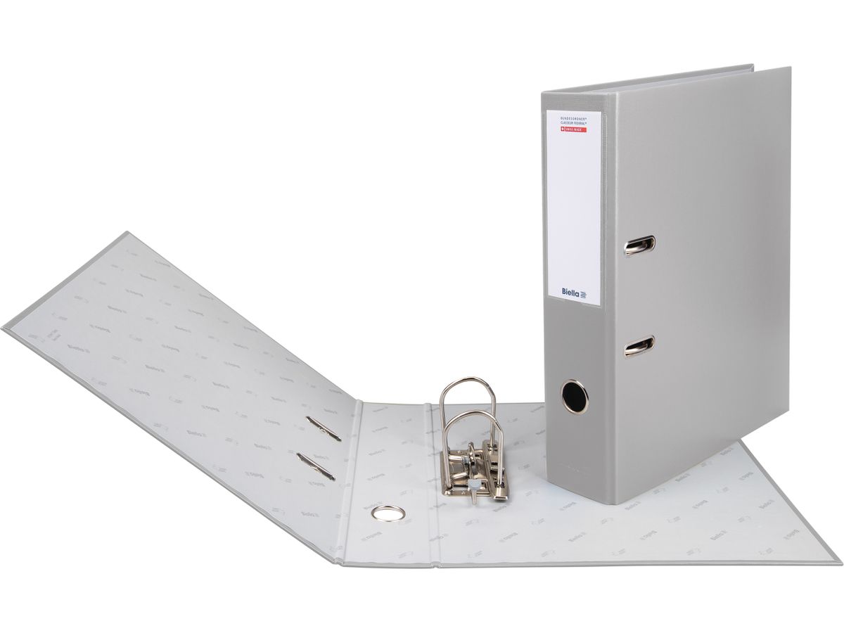 BIELLA Classeur fédéral 7cm 10341725U gris A4 (7611365253616)