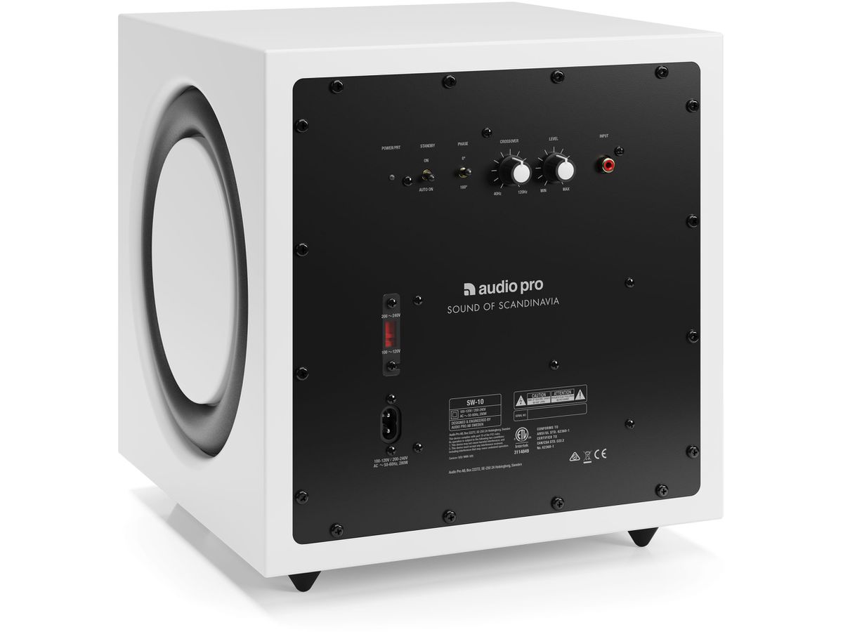 AUDIO PRO SW-10 14571 white (7330117145718)