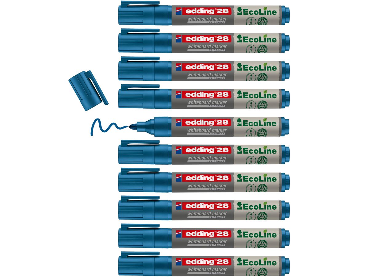EDDING Boardmarker 28 EcoLine 1.5mm 28-3 blau (4004764918201)