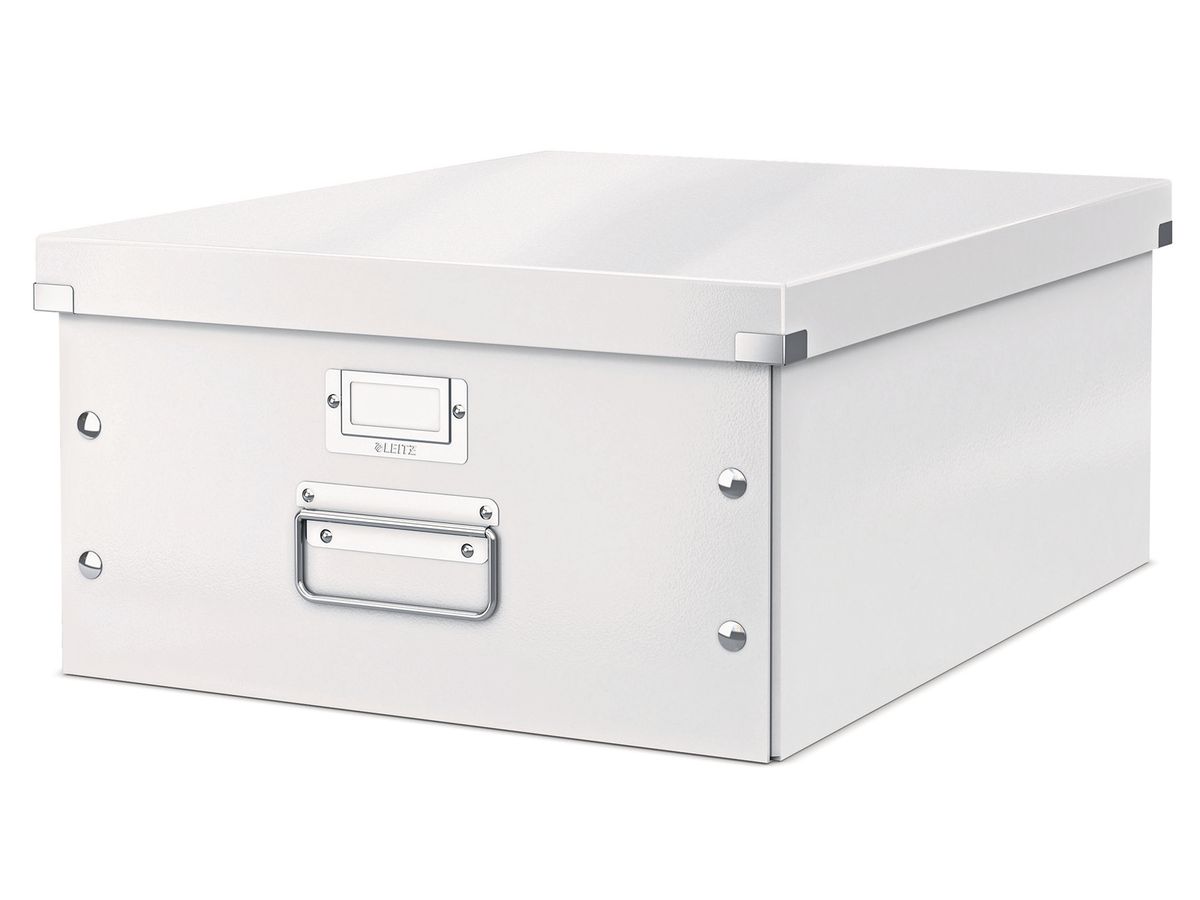LEITZ Click&Store WOW Ablagebox A3 60450001 weiss 369x200x482mm (4002432396832)