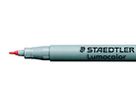 STAEDTLER Lumocolor non-perm. S 311-2 rouge (4007817307892)