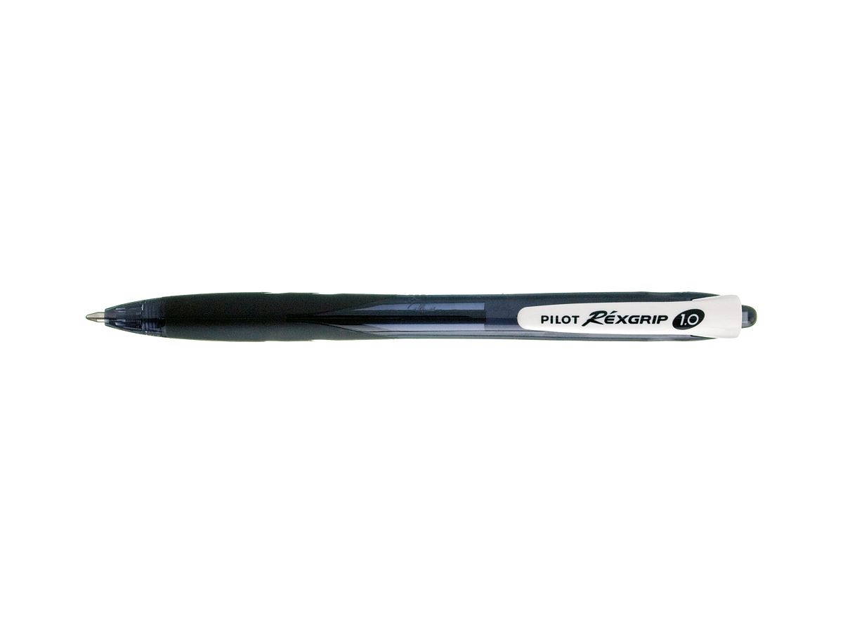 PILOT Kugelschreiber Rexgrip M BRG10MBBB schwarz (4902505324741)