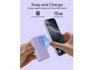 AUKEY MagFusion 10000mAh PB-MS04 PU Powerbank Wireless Purple (0689323789177)