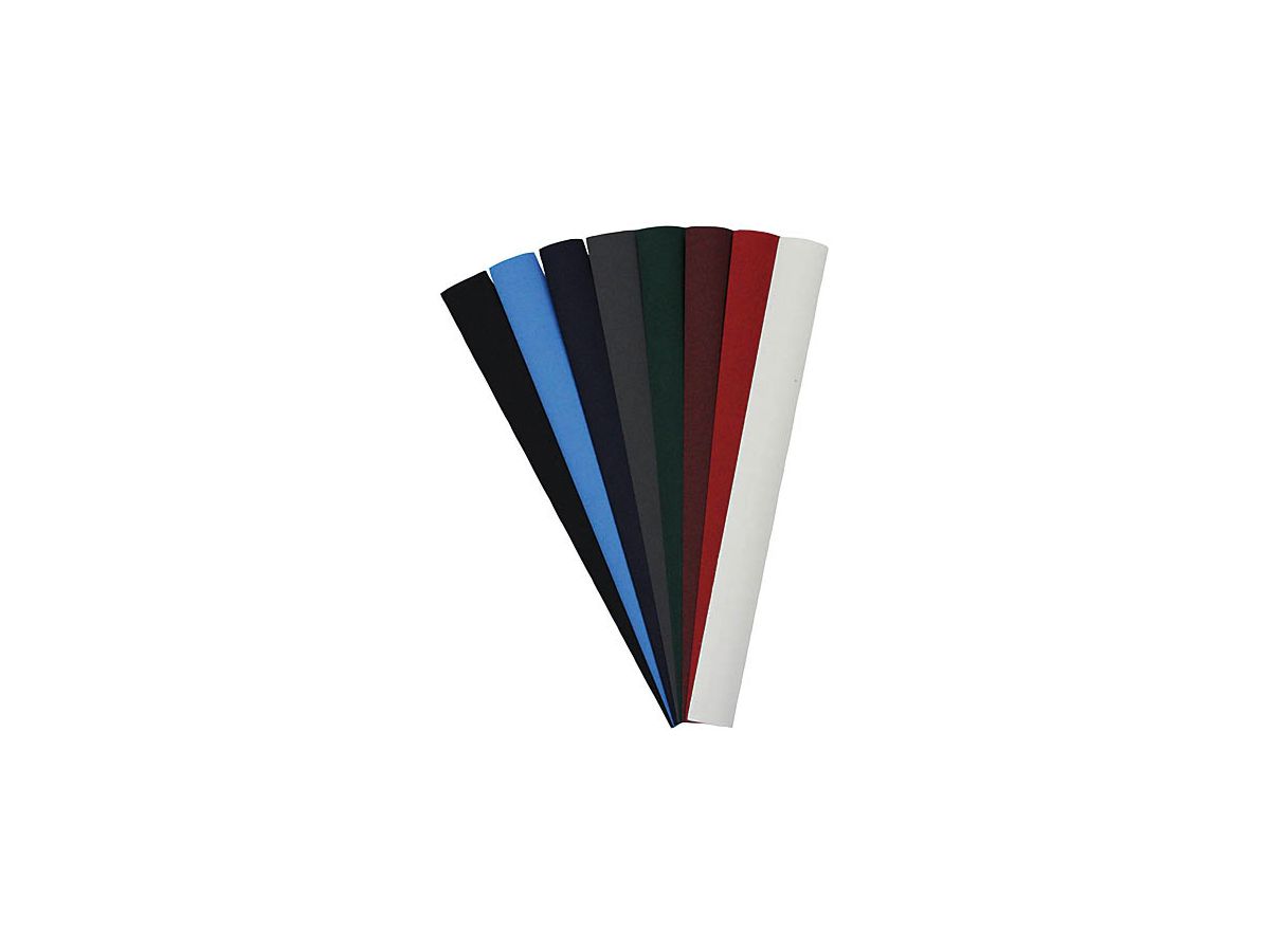 POWIS Baguettes de reliure 13mm A4 N401LX noir 100 pcs. (7612532052100)