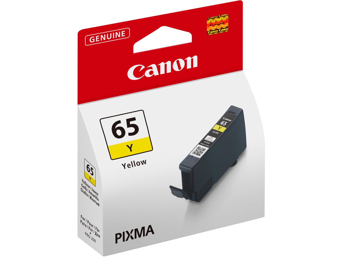 CANON Cart. d'inchiostro yellow CLI-65Y PIXMA Pro-200 12.6ml (4549292159318)