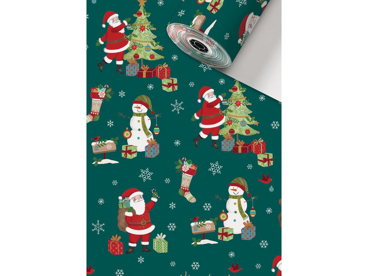 STEWO Geschenkpapier Norvin 2522633547 0.5x250m grün dunkel (7630050814987)