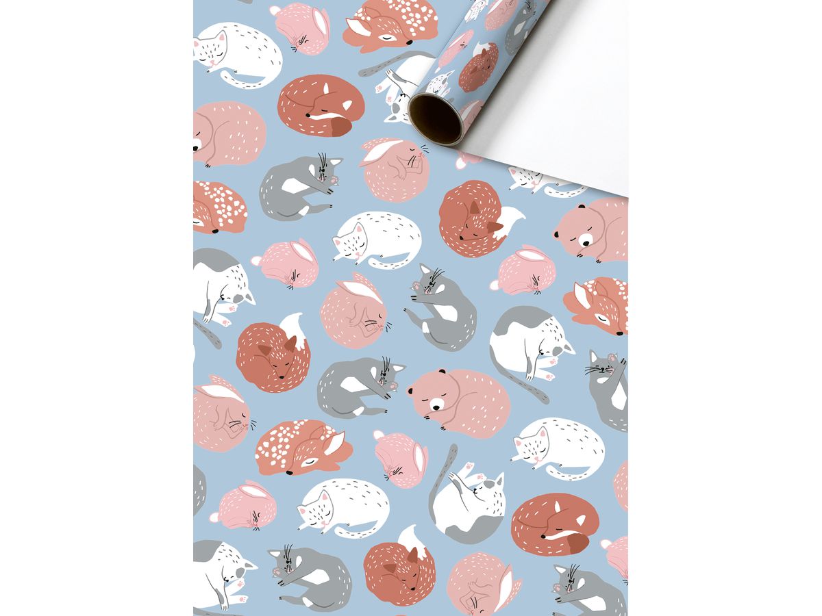 STEWO Geschenkpapier Okko 2528530541 hell 70x200cm (7630050870495)