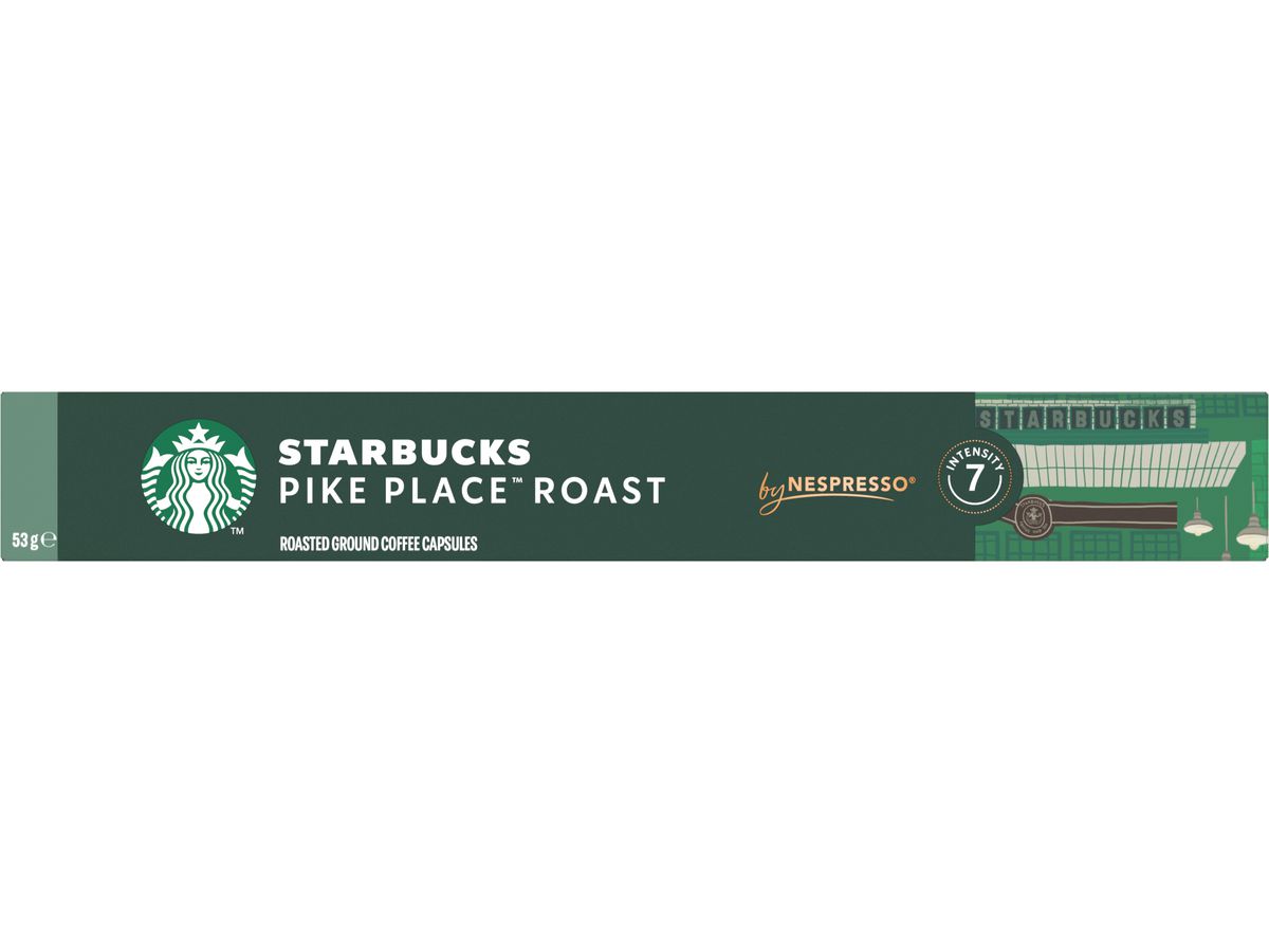 STARBUCKS Capsule di caffè 10 pz. 6220419 Pike Place Roast (7630477891677)
