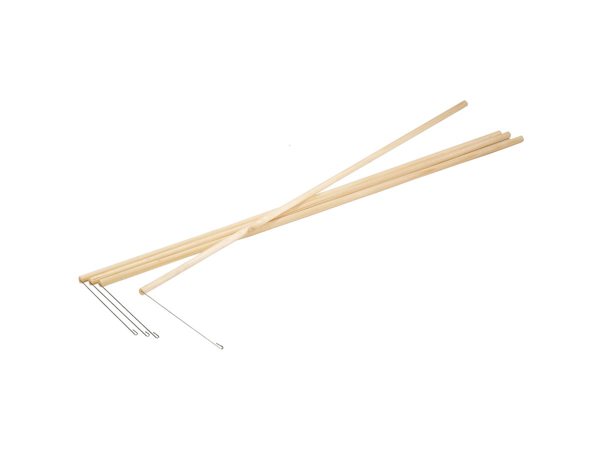 FOLIA Bâtons de lanterne 8x600mm 980 50 pièces (4001868009804)