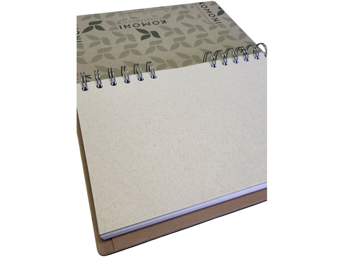 KOMONI Notizbuch Labyrinth A5 LAB5B blanko 90 Blatt (8720634486415)