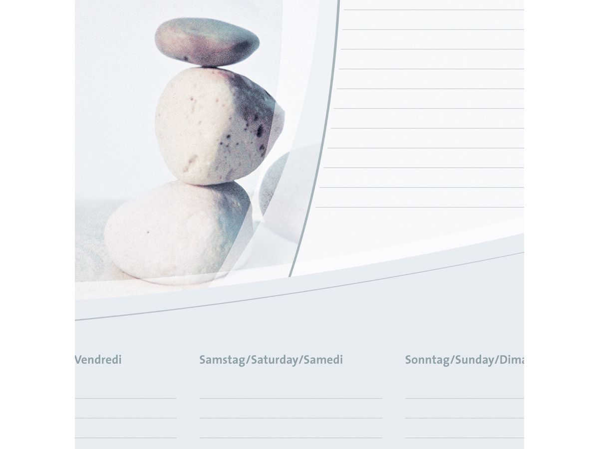 SIGEL Schreibunterlage Kalendarium H6370 D/E/F 59,5x41cm (4004360767159)