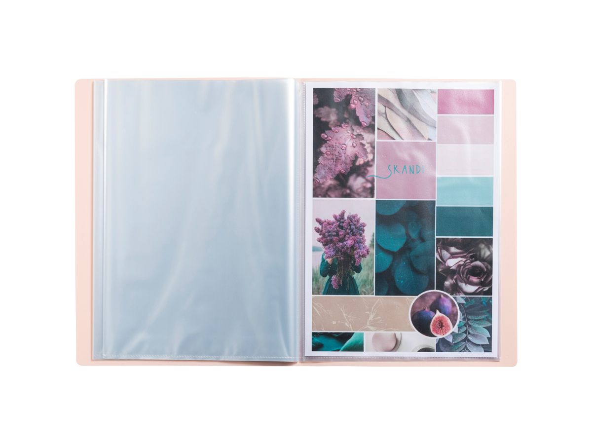 EXACOMPTA Livre présentation A4 86370E assorti 30 sleeves (3130630863700)