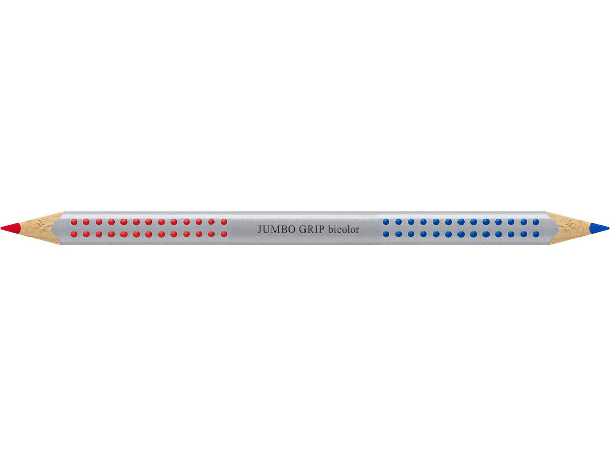 FABER-CASTELL Silbentrennstift Jumbo Grip 110910 bicolore blu/rosso (4005401109105)
