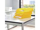 LEITZ Corbeille à courrier Plus A4 52270015 jaune (4002432311033)