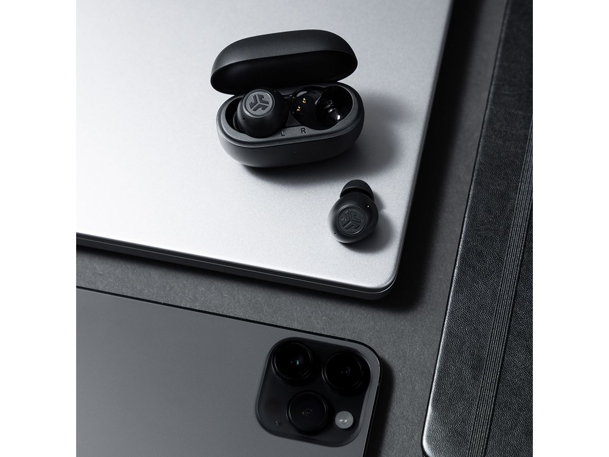 JLAB Go Pop ANC Earbuds IEUEBGOANCRBLK124 True Wireless, Black (0810119072368)
