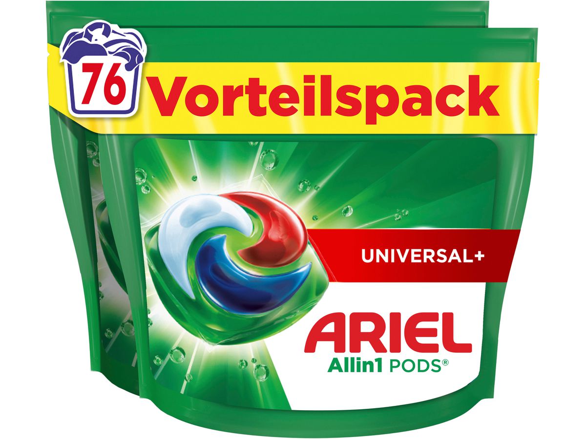 ARIEL Wäsche-Pods Allin1 972033 Universal 76 Pods (8700216650915)
