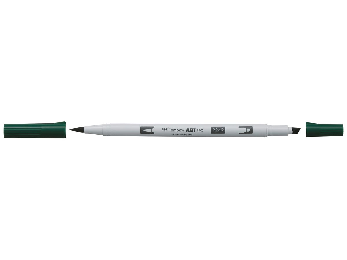 TOMBOW Dual Brush Pen ABT PRO ABTP-249 hunter green (4901991648218)
