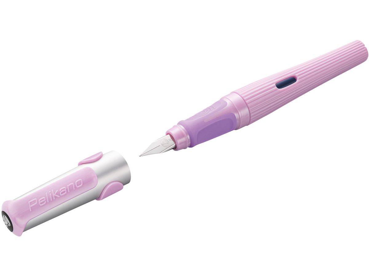 PELIKAN Stylo Plume Structure M 824545 pink, droitier (4012700824547)