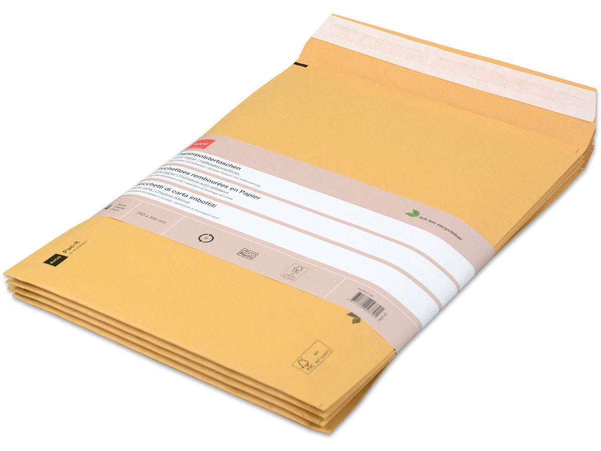 ELCO Pochette en papier 74653.92 250 x 350mm, marron 4 pcs. (7611722023791)