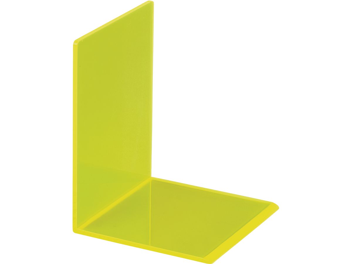 MAUL Serre-livres 10x10x13cm 3.11 transparent janue 2 pcs. (4002390081313)