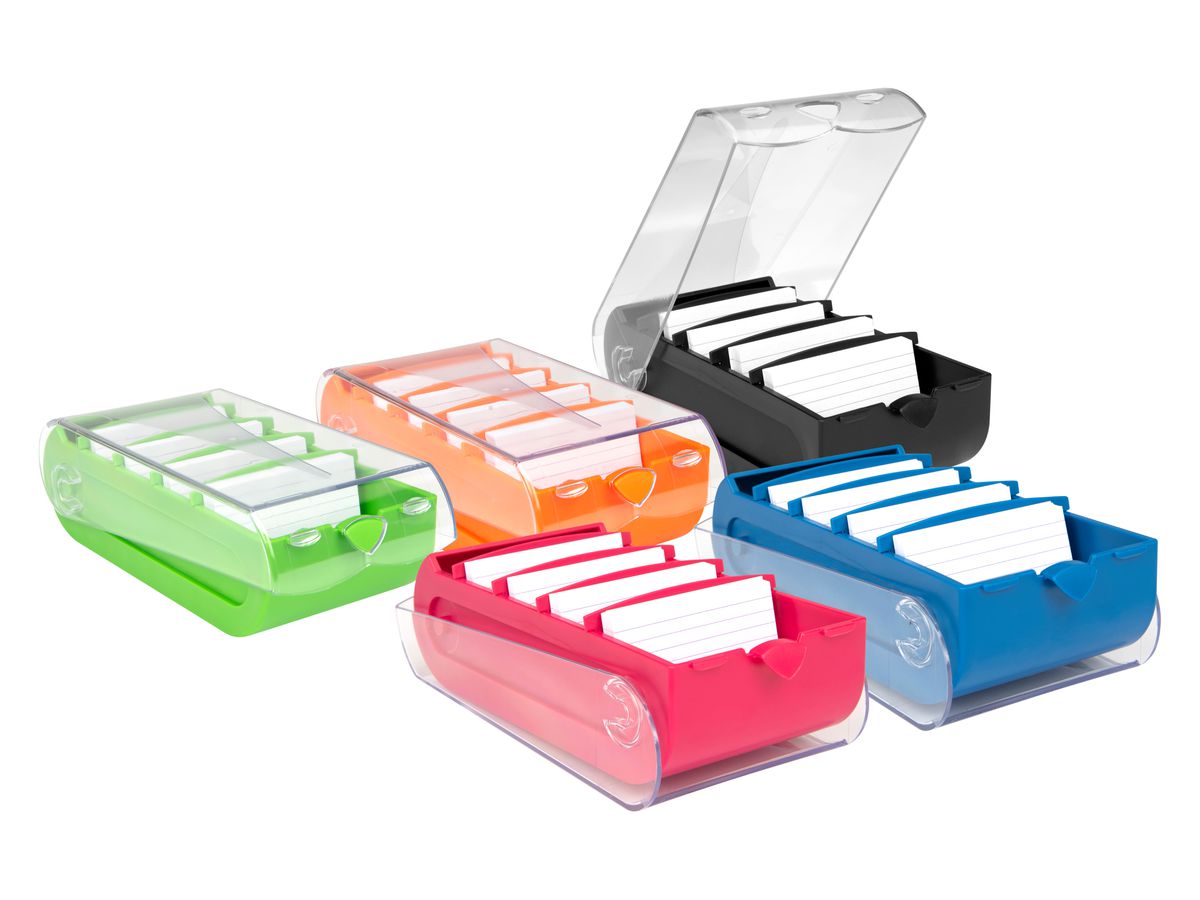 BIELLA Schedario Bunny Box A7 20879102U nero 13.2x8.5x25cm (7611365490943)