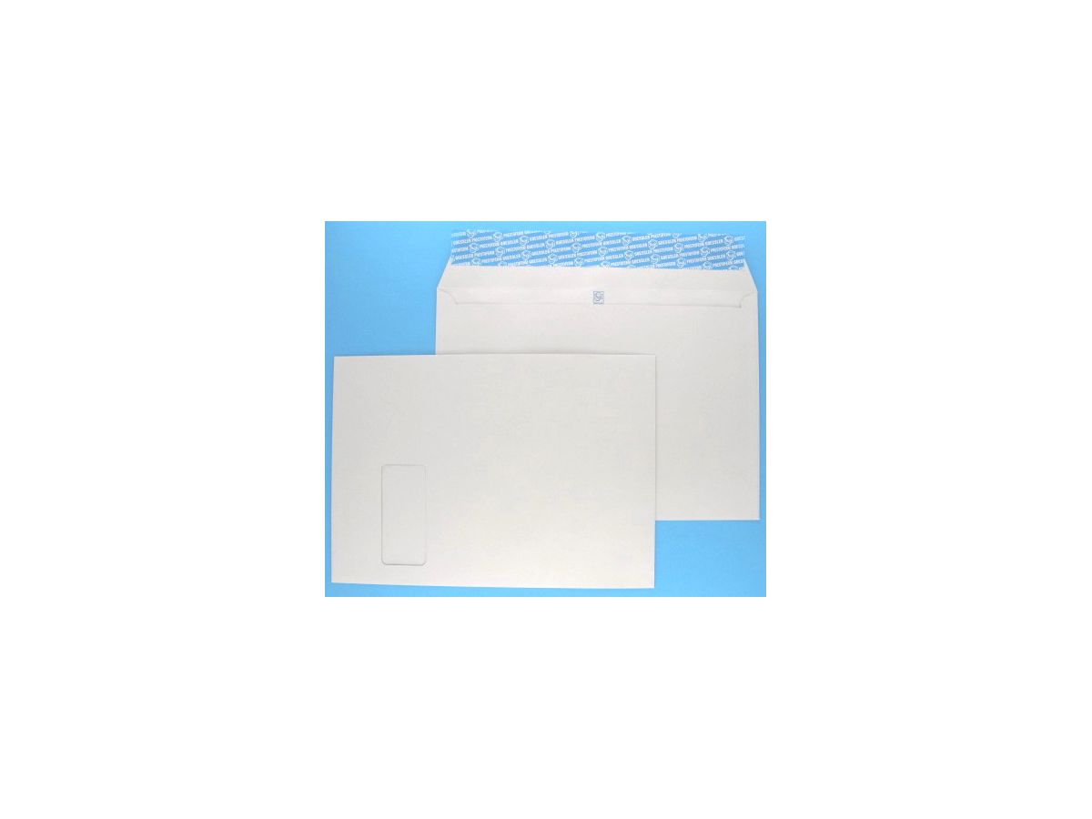 GOESSLER Enveloppe Renova a/fenêtre C4 1382 120g, gris 250 pcs. (7640126610900)