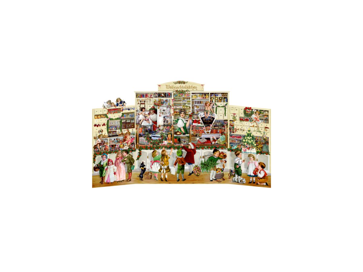 COPPENRATH calendrier debout 92346 Fille de Noël (4050003923468)