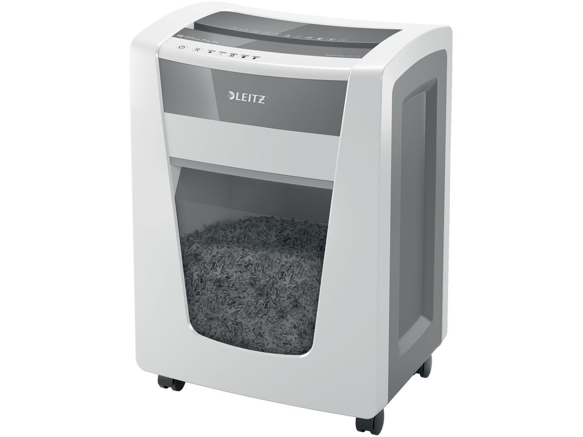 LEITZ Aktenvernichter IQ 8005-20-00 Office Pro, P-5, 30lt (4002432119196)