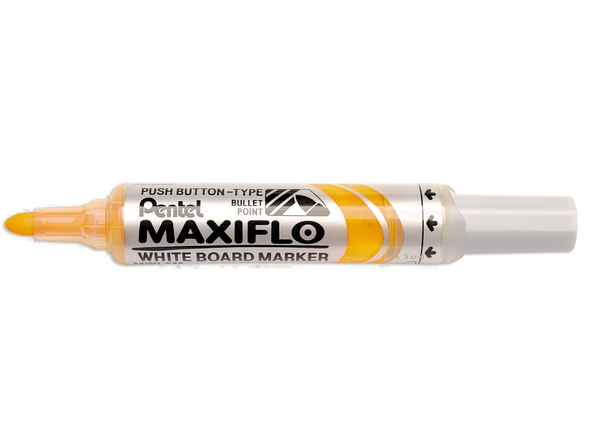 PENTEL Whiteboard Marker 6mm MWL5M-G giallo (3474374500072)