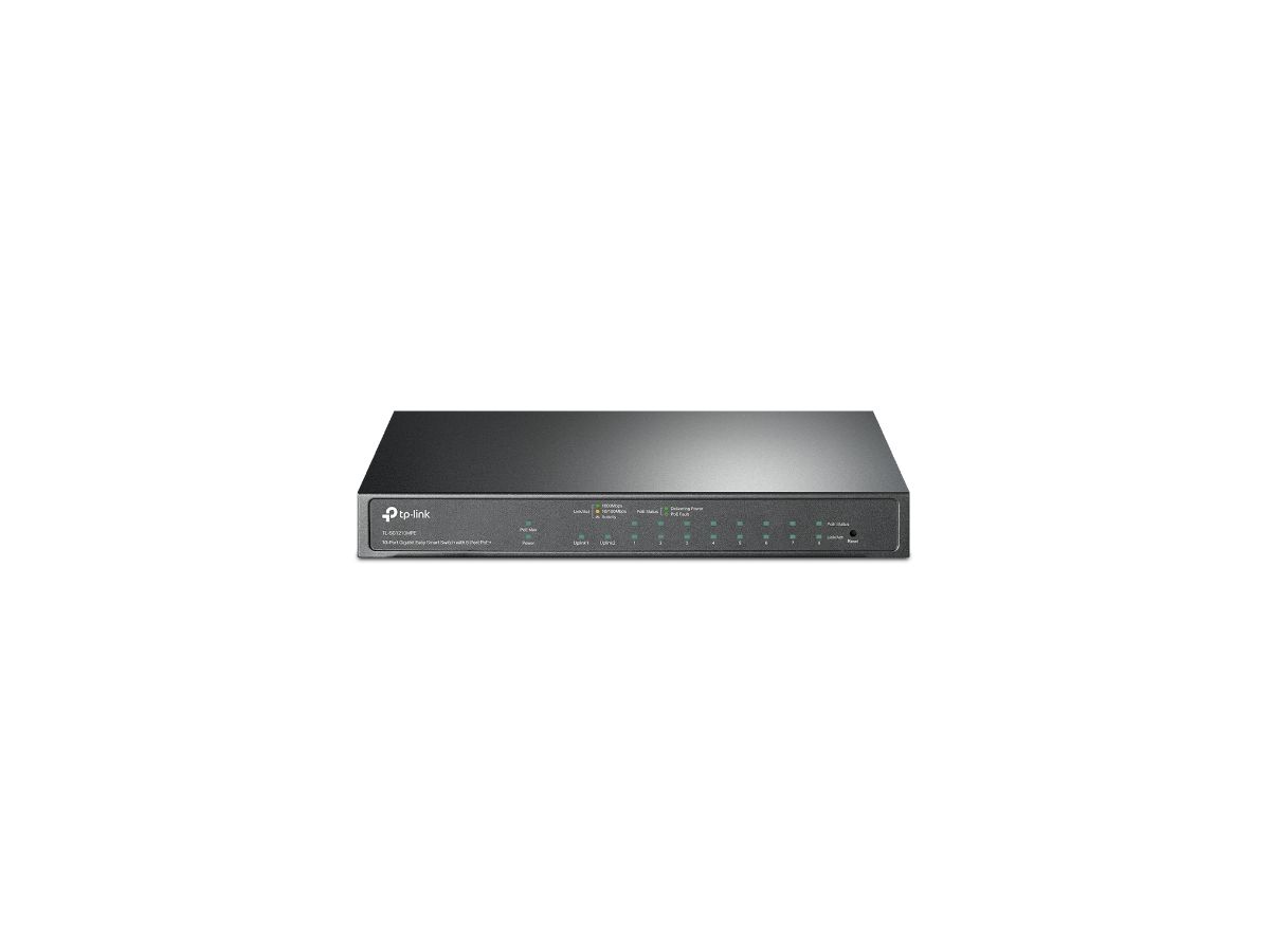 TP-LINK TLSG1210M TL-SG1210MPE 10Port GB Switch, 8-Port PoE+ (6935364052669)