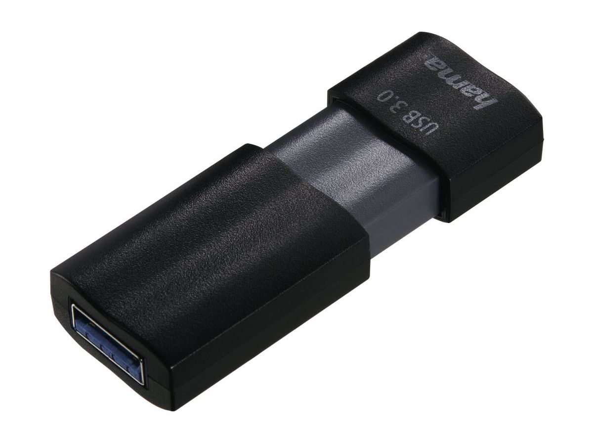 HAMA USB Stick Probo 108027 3.0, 64 GB, 40MB/s, Schwarz (4047443118776)