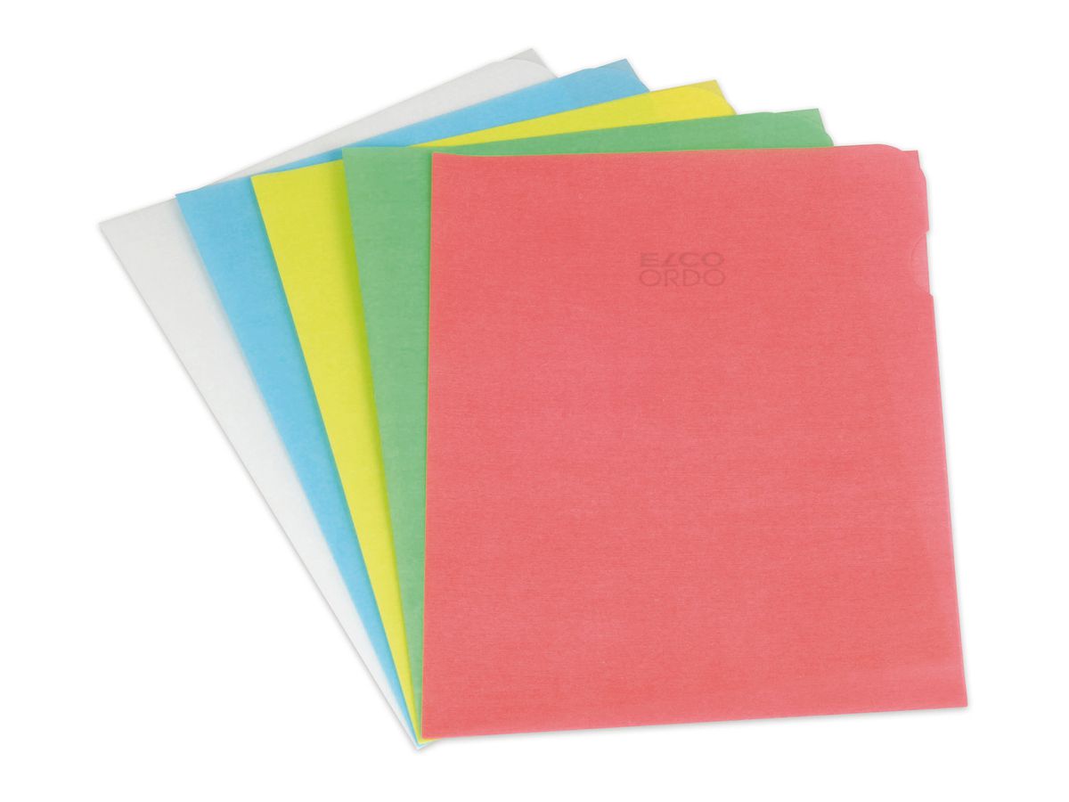 ELCO Cartelline Ordo A4 29490.00 trasparente, ass. 100 pezzi (7611722014355)