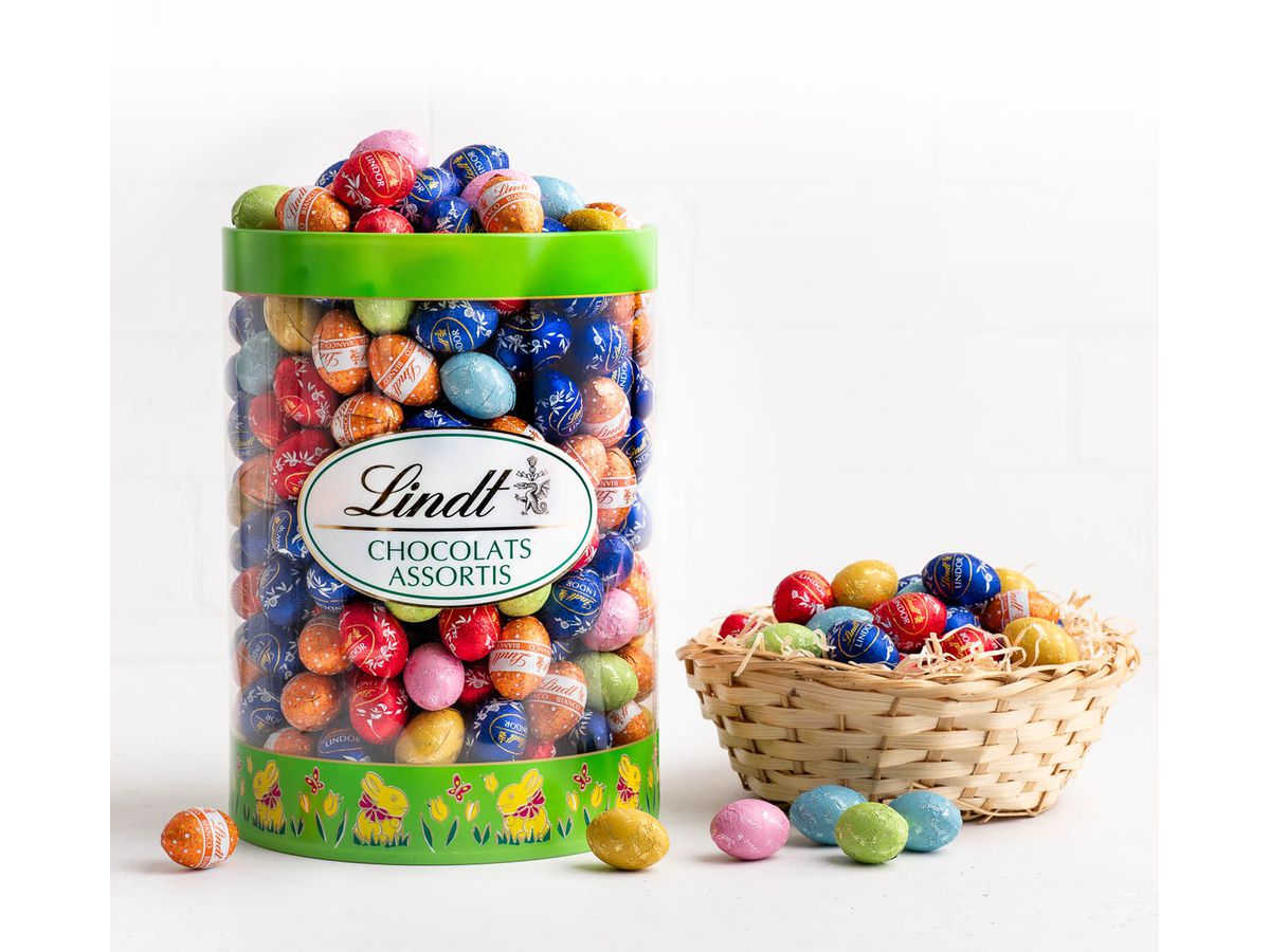 LINDT Stagno con uova 654209 Può 3000g (7610400076807)