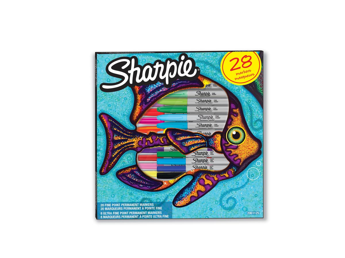 SHARPIE Permanent Marker Sharpie Set 2061125 Fish 28 Stk. (3026980611255)