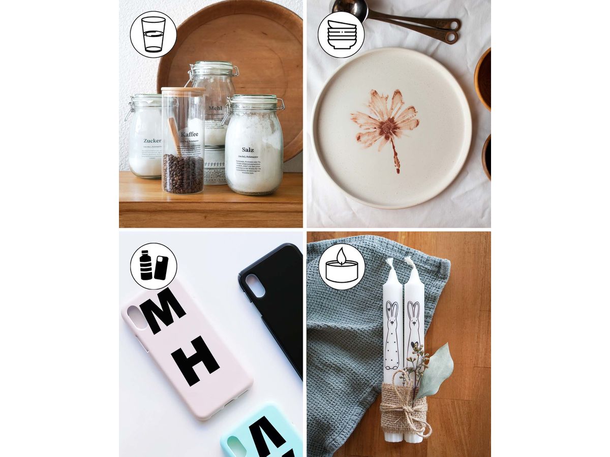 I AM CREATIVE Film décalomanie à eau A4 4010.57 clair 2 pièces (7611983223725)