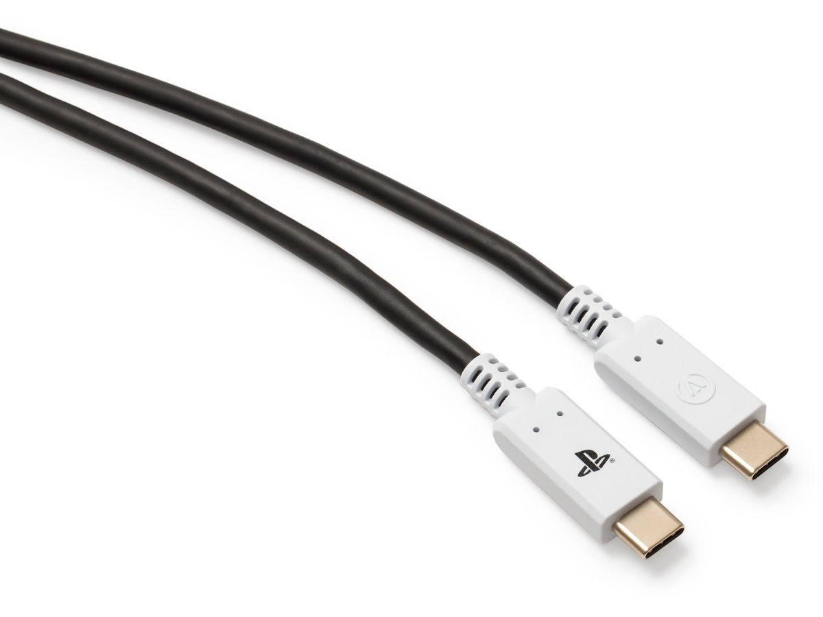 POWER A Charging Cable for PS5 PSAC0372-01 USB-C to USB-C (0617885107818)