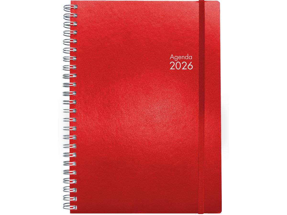 SIMPLEX Simply red 2026 40122.26 1S/2P rouge ML 14.8x20.8cm (7611468040731)