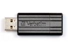 VERBATIM USB-Drive Pin Stripe 8GB 49062 black (0023942490623)