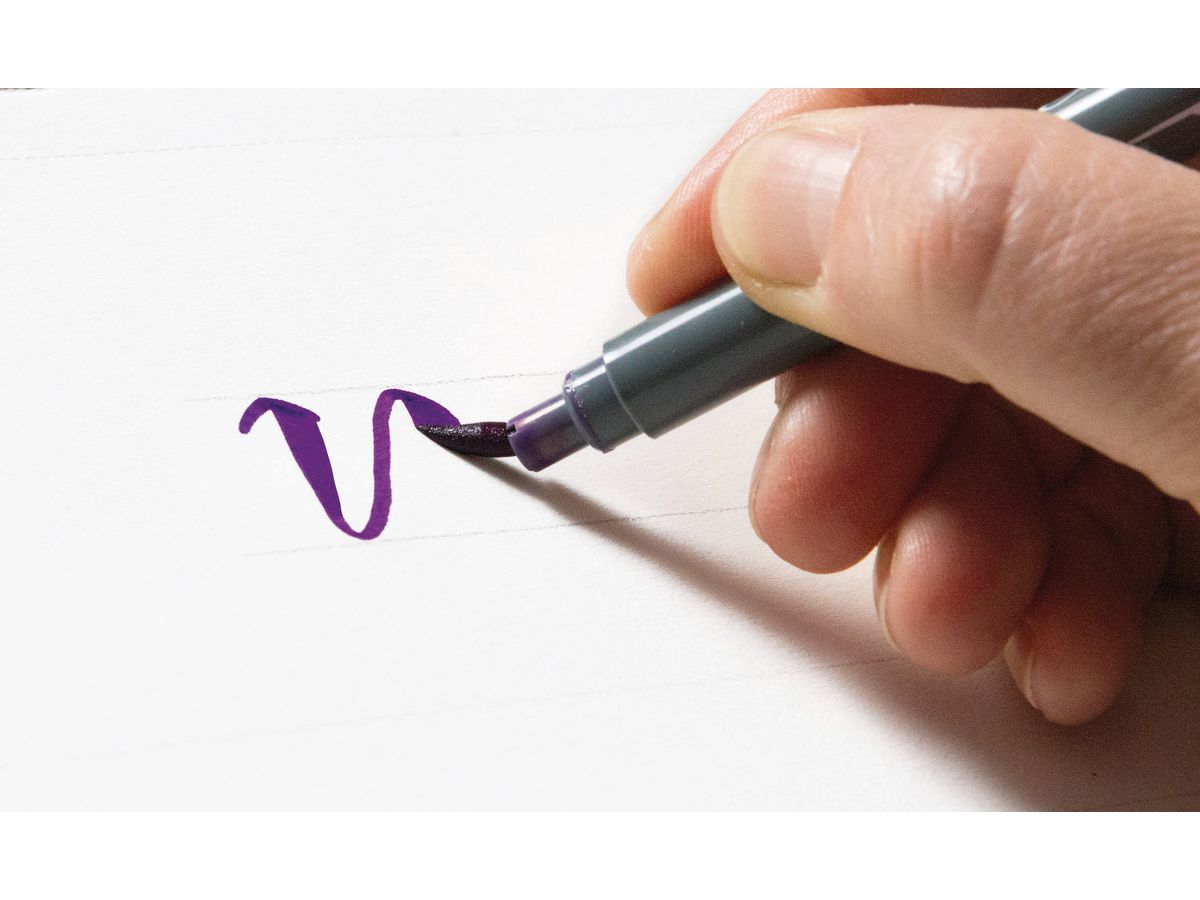 ONLINE Callibrush Pen Double Tip 81463 Roll Pouch, 24 Stück (4014421814630)