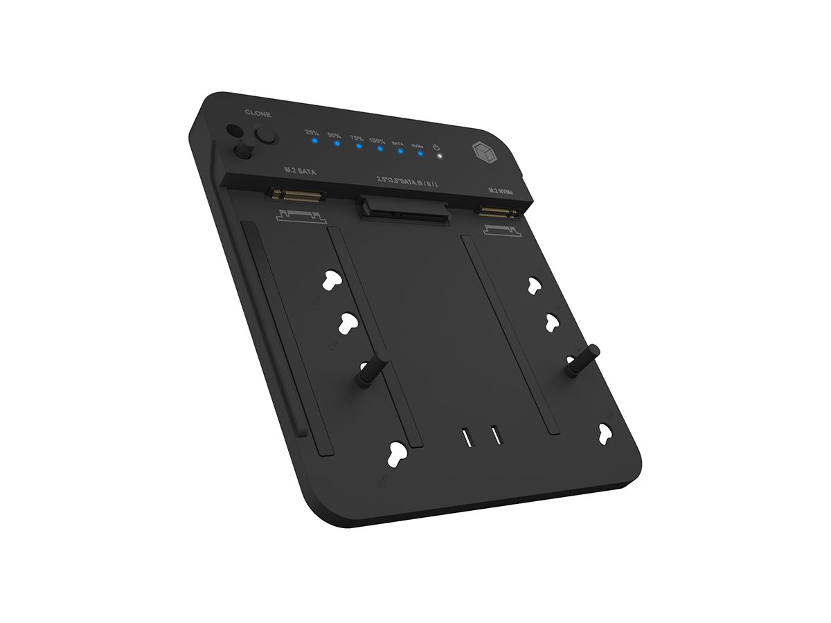 ICY BOX Docking- & Clonestation IB-2915MSCL-C31 M.2 to M.2 & 2.5 & 3.5 (4250078173496)