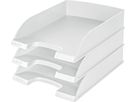 LEITZ Corbeille à courrier Plus A4 52270001 blanc (4002432311019)