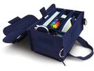 MAGNETOPLAN Moderatorentasche ecoAware 11123 blau, Filz, inkl. Zubehör (4013695064574)