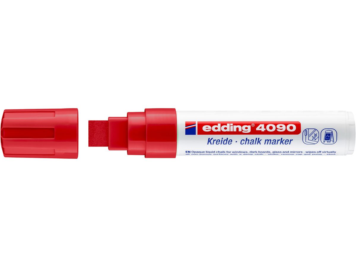EDDING Windowmarker 4090 4-15mm 4090-2 rosso (4004764787739)