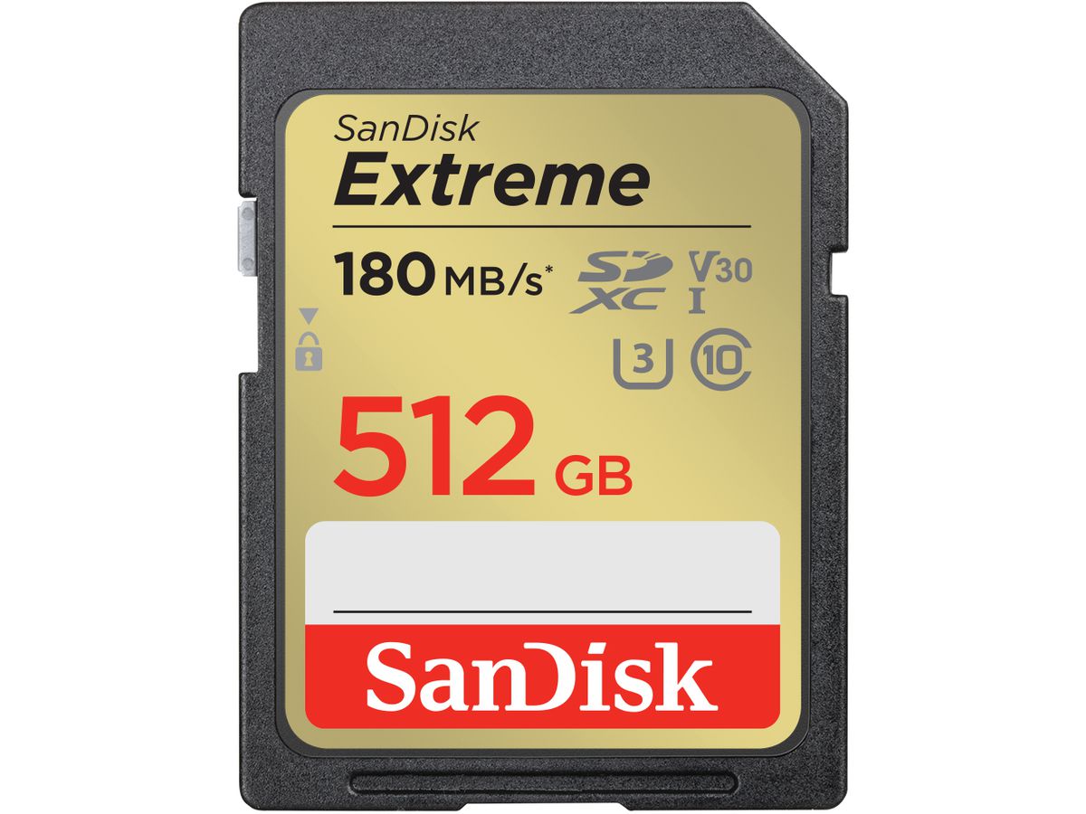 SANDISK Extreme SDXC 512GB SDSDXVV-512G-GNCIN (0619659199265)