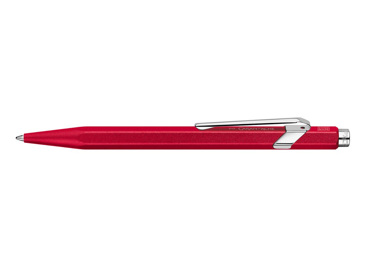 CARAN D'ACHE Penna sfera 849 Colormat-X 849.085 rosso (7630002351188)