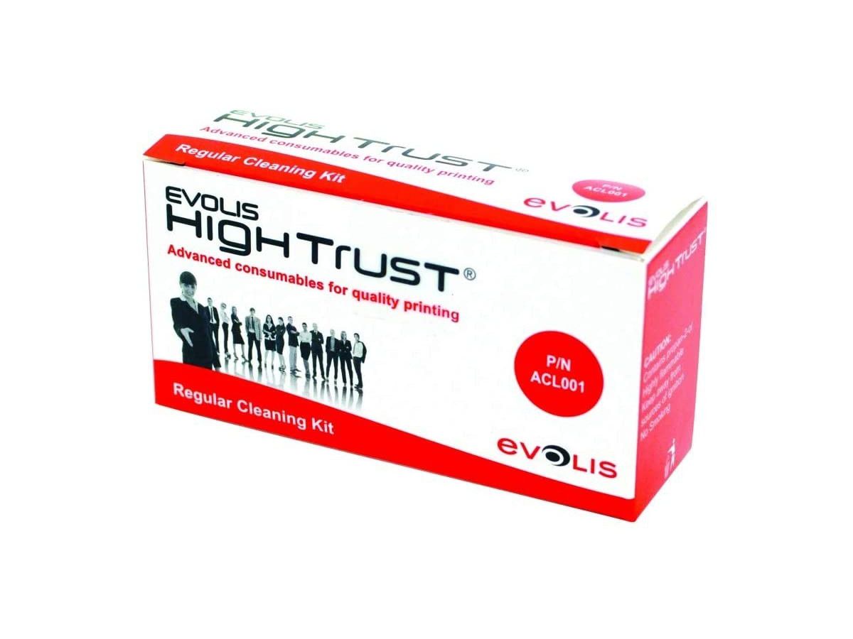 EVOLIS Kit nettoyage 5 pcs. ACL001 Cartes & bâtonnets (3661572000507)